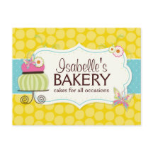 Bäckerei Mail-out Flyer/ Postkarte