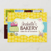 Bäckerei Mail-out Flyer/ Postkarte (Vorne/Hinten)