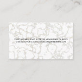 Bäckerei | Messer | Whisky-Logo Visitenkarte (Rückseite)