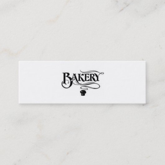 Bäckerei Mini Visitenkarte (Vorderseite)
