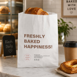 Bäckerei Moderne individuelle Logopapiertüte Geschenktütchen