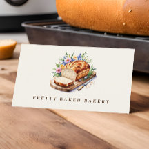 Bäckerei Modernes Aquarellbrot