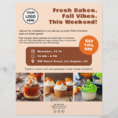 Bäckerei nach Maß Foto Saison Business Flyer (Vorne)