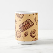 Bäckerei nahtloses Muster Kaffeetasse (Mittel)