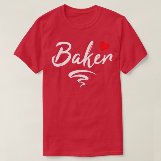 Bäckerei Oven Lover Bäckerei Lehrling Master T-Shirt (Design vorne)