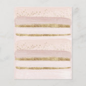 Bäckerei Pastries Patisserie Custom dekoriert Kuch Flyer (Hinten)