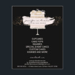 Bäckerei Pastries Patisserie Custom dekoriert Kuch Flyer<br><div class="desc">Bäckerei Pastries Patisserie Custom dekoriert Kuchen</div>