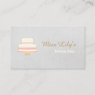 Bäckerei-Pâtissier-Torte-Logo Visitenkarte