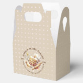 Bäckerei-Pâtissier-Wasserfarbe-Gold-Backen-Caterin Geschenkschachtel (Geöffnet)