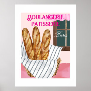 Bäckerei Poster
