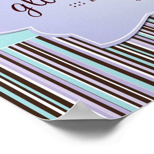 Bäckerei Poster (Ecke)