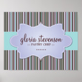 Bäckerei Poster (Vorne)