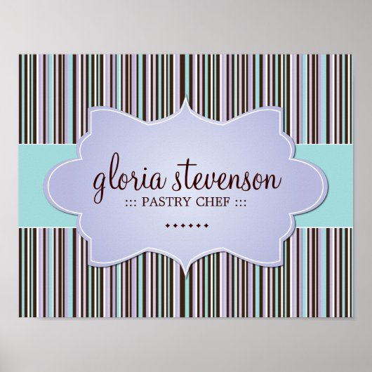 Bäckerei Poster (Vorne)