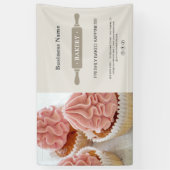 Bäckerei Rolling Button Foto Business Banner (Vertikal)