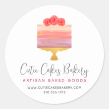 Bäckerei Rosa Lila Kuchen Gebäck Konditor Dessert