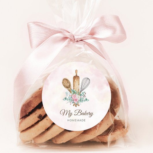 Bäckerei Runder Aufkleber