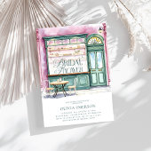 Bäckerei Shop Brautparty Einladung