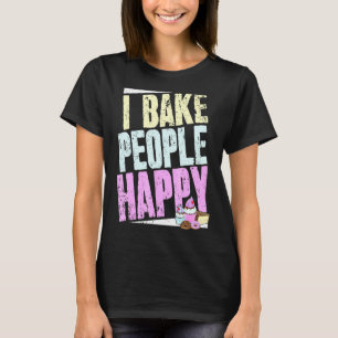 Bäckerei Sprichwort und Konditorei Koch ich backen T-Shirt