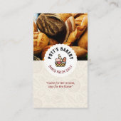 Bäckerei | Tägliches Brot Visitenkarte (Rückseite)
