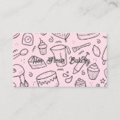 Bäckerei Themen Visitenkarte (Vorderseite)