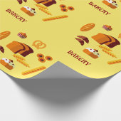 Bäckerei Themenbrot Gebäck und Süßigkeiten Geschenkpapier