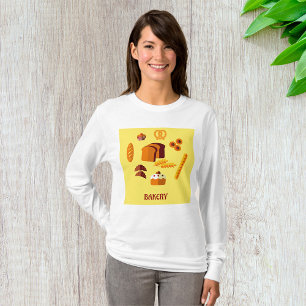 Bäckerei Themenbrot Gebäck und Süßigkeiten T-Shirt