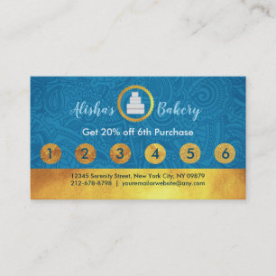 Bäckerei Treue Karten Business Cards