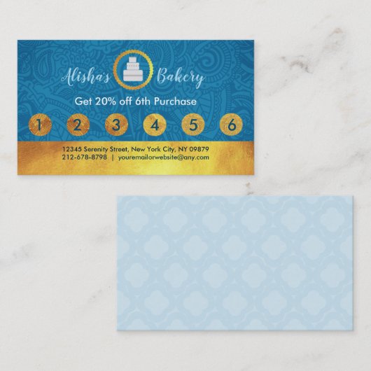 Bäckerei Treue Karten Business Cards (Vorne/Hinten)