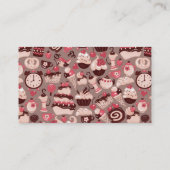 Bäckerei u. Café-Rosa u. Schokolade Visitenkarte (Rückseite)