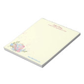 Bäckerei und Konditorei Personalisiert Notizblock (Rotiert)