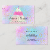 Bäckerei und Süßigkeiten Visitenkarte (Vorne/Hinten)