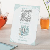 Bäckerei Venmo Zahlungs-QR-Code Sockelschild (In Situ)