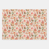 Bäckerei Vibe Gift Wrap Geschenkpapier Set (Vorderseite 3)