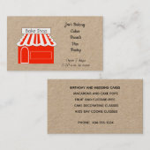 Bäckerei Visitenkarte (Vorne/Hinten)