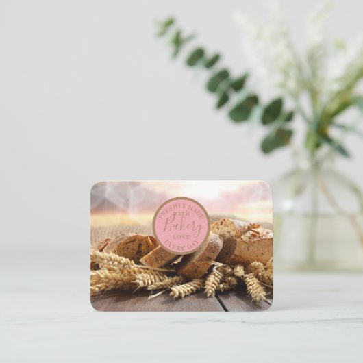 Bäckerei - Visitenkarte (Stehend Vorderseite)