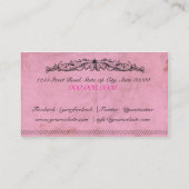 Bäckerei Visitenkarte (Rückseite)