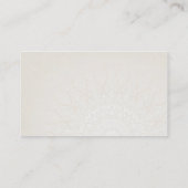 Bäckerei-Visitenkarte-Rosa Visitenkarte (Rückseite)