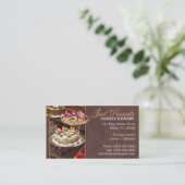 Bäckerei-Visitenkarte Visitenkarte (Stehend Vorderseite)