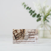 Bäckerei-Visitenkarte Visitenkarte (Stehend Vorderseite)