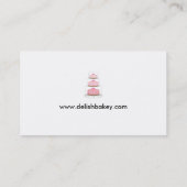 Bäckerei-Visitenkarte Visitenkarte (Rückseite)