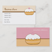 Bäckerei-Visitenkarte Visitenkarte (Vorne/Hinten)