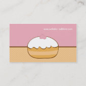Bäckerei-Visitenkarte Visitenkarte (Rückseite)