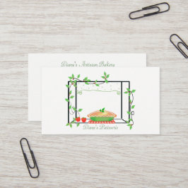 Bäckerei-Visitenkarte Visitenkarte