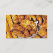 Bäckerei-Visitenkarte Visitenkarte (Rückseite)