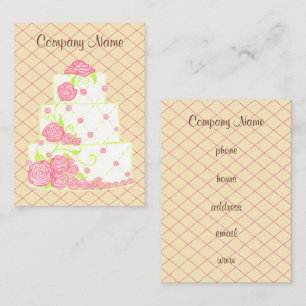 Bäckerei-Visitenkarte Visitenkarte