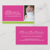Bäckerei-Visitenkarte Visitenkarte (Vorne/Hinten)