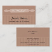 Bäckerei-Visitenkarte Visitenkarte (Vorne/Hinten)