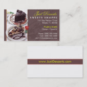 Bäckerei-Visitenkarte Visitenkarte (Vorne/Hinten)