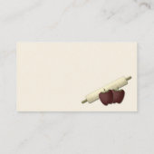 Bäckerei-Visitenkarte Visitenkarte (Rückseite)