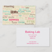 Bäckerei-Visitenkarte Visitenkarte (Vorne/Hinten)